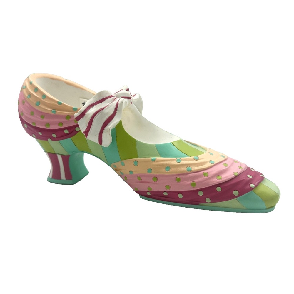 Two's Company Shannon Yostaw Whimsical Shoe‎ Decorative Door Stop Art Object